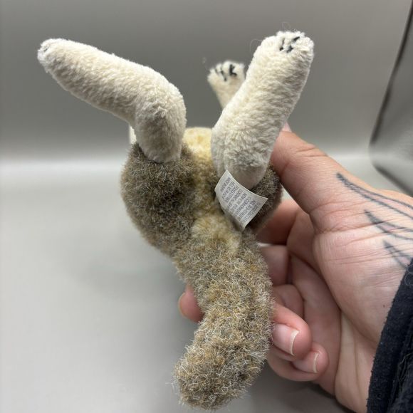 Vintage Discovery Channel Kangaroo Baby Joey 5” Realistic Plush Stuffed Animal - Picture 5 of 10